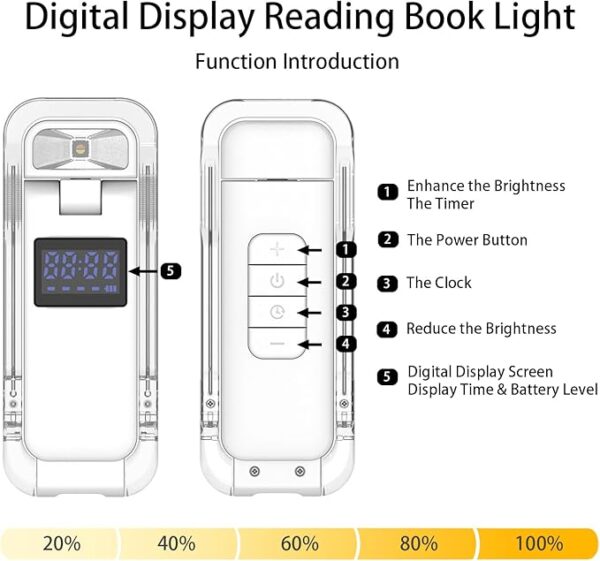 digital book light feature