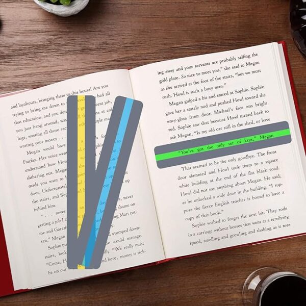 highlight strips in book