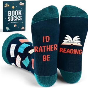 funny reading socks