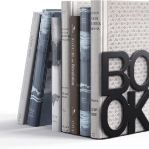 decorative metal book ends