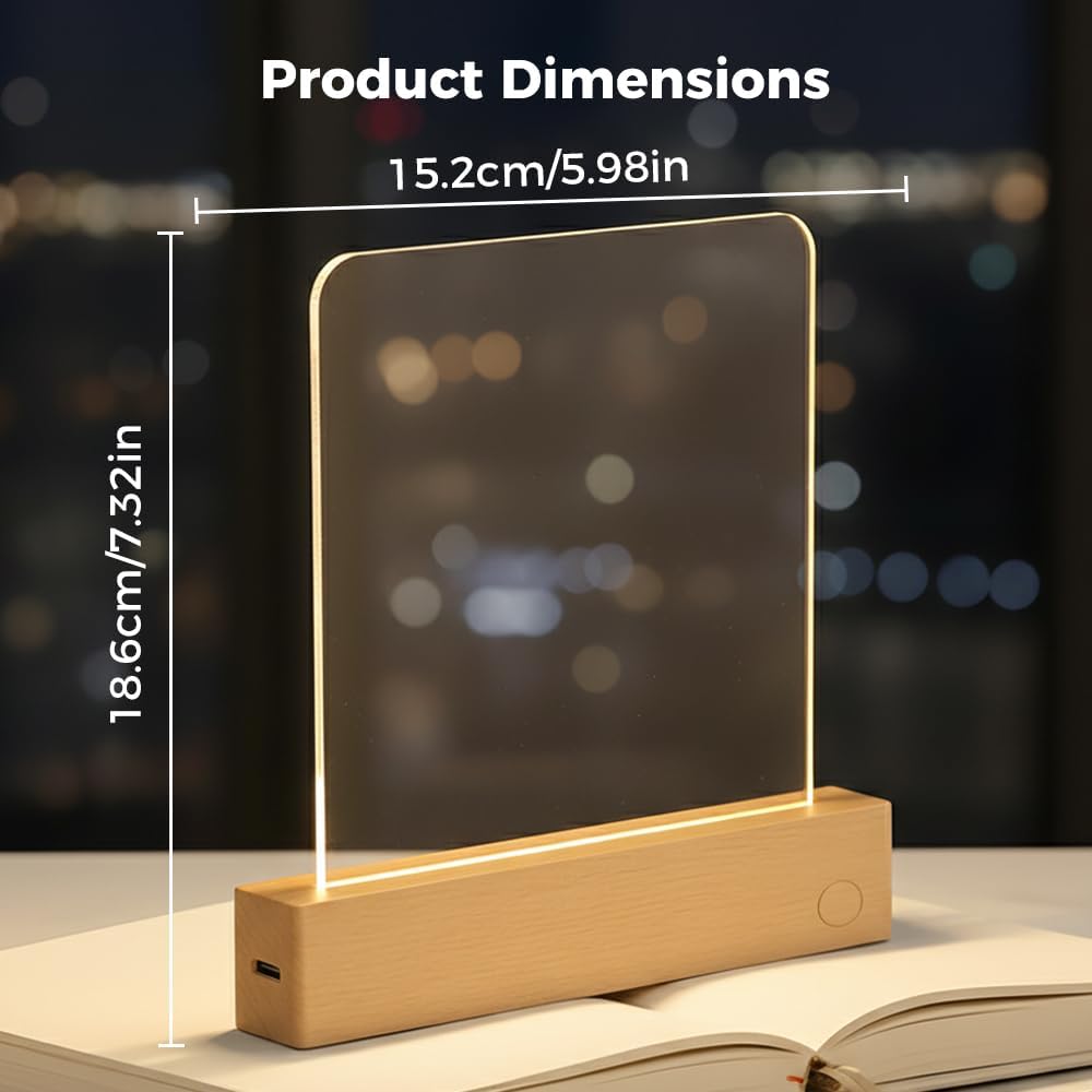 smart led reading light product dimensions