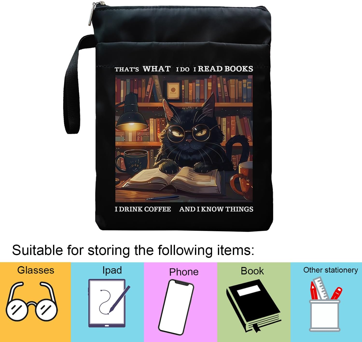 book covers with zipper product information