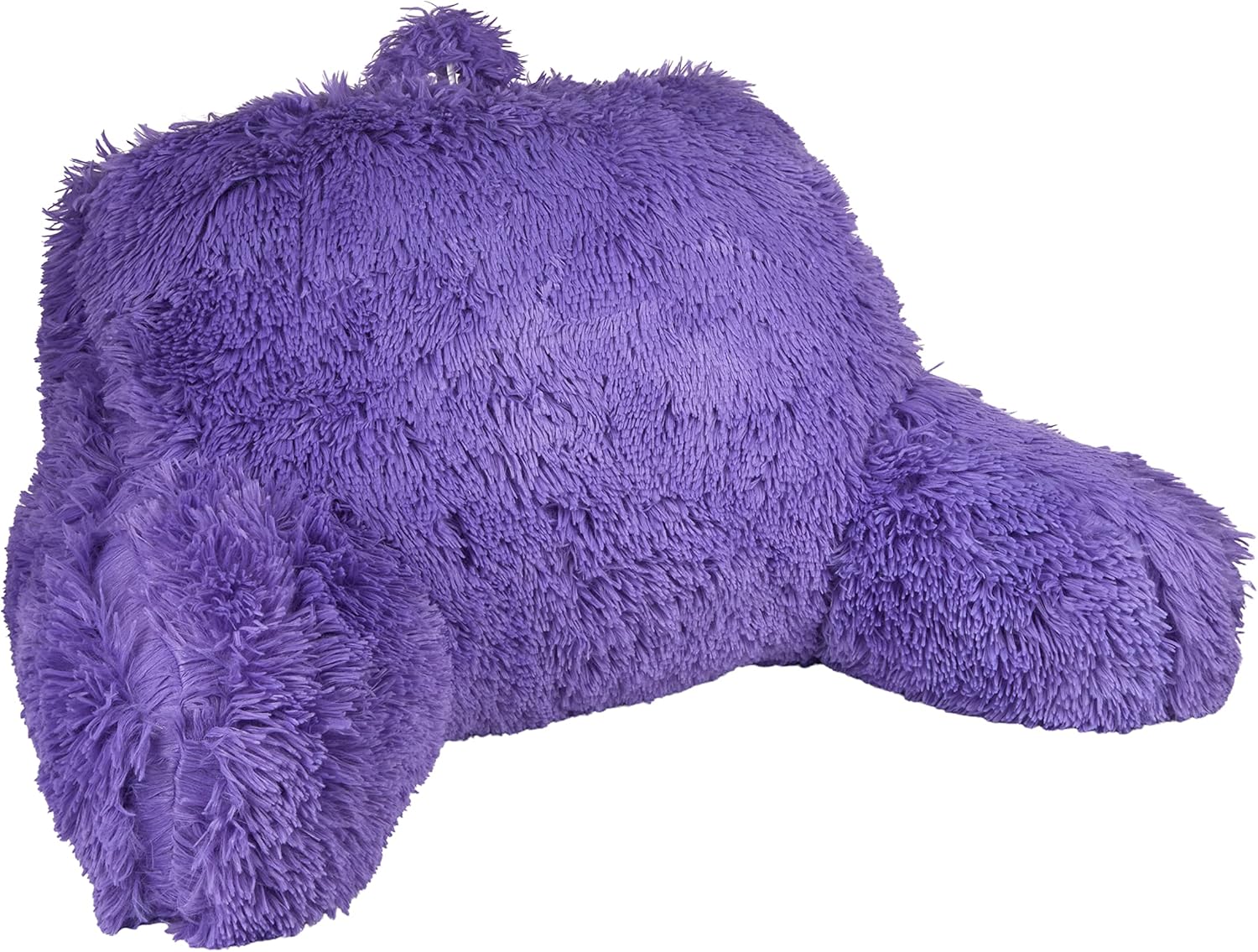 shaggy reading pillow